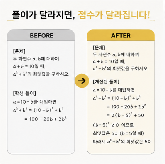 초등학생부터 고등학생까지 수리논술 서술대비 꼭 하셔야합니다. 관련 사진 2